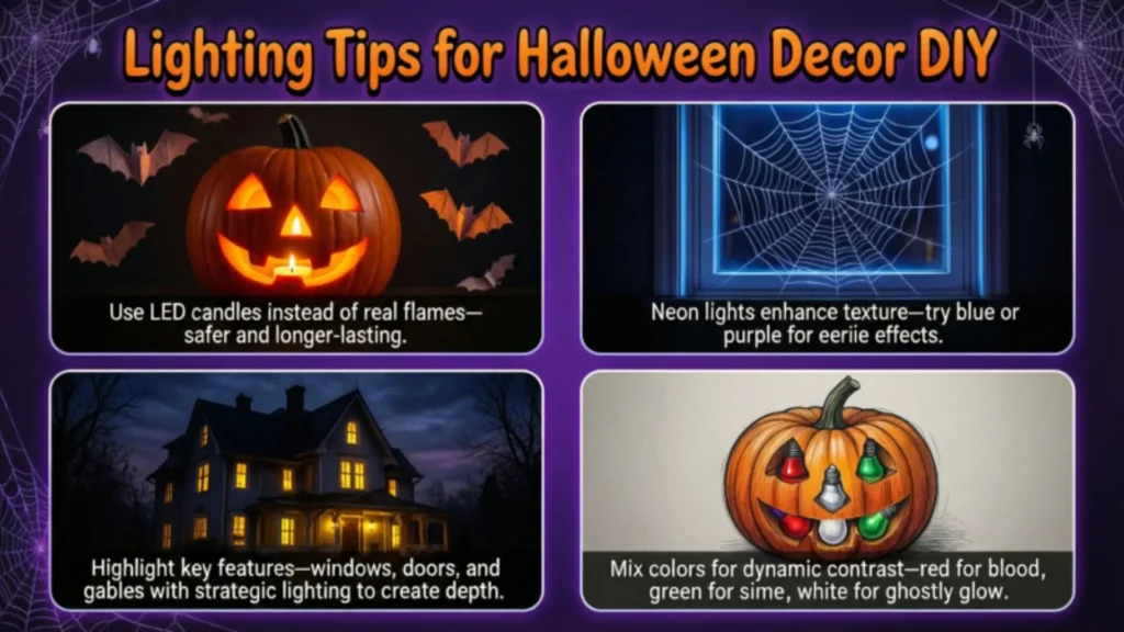 Lighting Tips for Halloween Decor DIY
